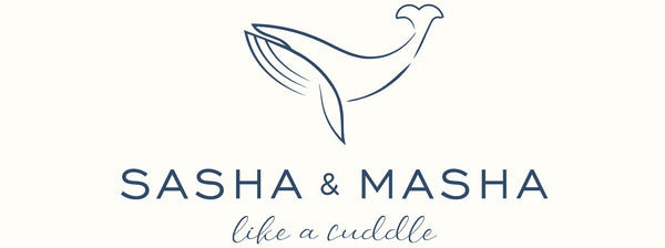 Sasha & Masha clothing brand whale like a cuddle soft pajamas sleepwear